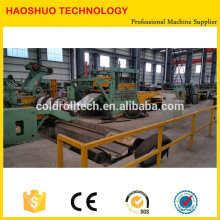 HR CR Steel Coil Cut to Length Line, steel coil leveling and cutting machine